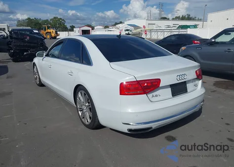2013 Audi A8 L 4.0T из США, поврежденный, VIN WAUR2AFD6DN014637